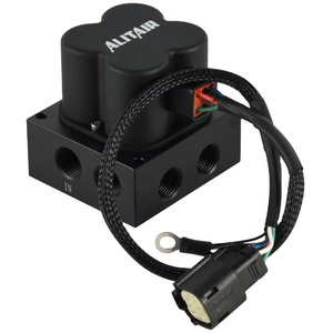 Électrovanne 12V Air Ride Suspension Collecteur Valve 0-200psi <span class=keywords><strong>Amortisseur</strong></span> <span class=keywords><strong>Pneumatique</strong></span> pour Auto/<span class=keywords><strong>Moto</strong></span> Contrôle Rapide - Product Image 2
