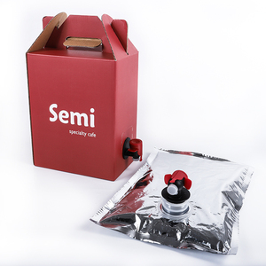 Sachet en <span class=keywords><strong>aluminium</strong></span> aseptique de 2 à <span class=keywords><strong>5</strong></span> litres pour distributeur de jus et de vin, sachet debout avec bec verseur - Product Image 4