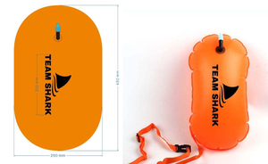 MOQ 100PCs Diseño libre Boya de natación Flotador Natación Burbuja Flotador de seguridad con cinturón ajustable para entrenadores de nadadores de aguas abiertas - Product Image 6