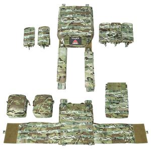 Gilet tactique respirant ARTEX, gilet de combat camouflage en polyester, porte-plaque Molle, gilet tactique à libération rapide pour hommes - Product Image 6