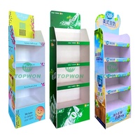Étagère d'affichage de vente au détail de supermarché personnalisable, support d'affichage en mousse PVC, support d'affichage pour boissons, bière, vin, bouteille d'eau, support d'affichage en PVC