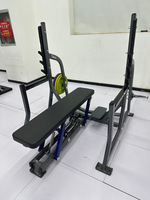 Banc plat olympique ROSEN Fitness pour la musculation des pectoraux en salle de sport commerciale