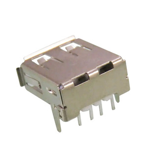 ขั้วต่อ USB 2.0 แบบตัวเมีย AF <span class=keywords><strong>90</strong></span> องศา DIP แบบโค้งงอ พอร์ต USB สำหรับแล็ปท็อป - Product Image 3