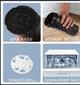 2024 Milieuvriendelijk/Bpa Sport Shaker Fles Drinken Proteïne Shaker Met Mixer Bal Flessen Gym Plastic Waterflessen Voor Reizen