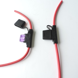 Auto Inline 3 5 10 15 20 25 30 80 100 A impermeabile 6 8 12 14 16 18 20 AWG Auto Car aggiungi un circuito ATM TAP Blade portafusibili - Product Image 4