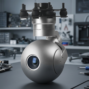 Anti-interference Smart Drone <b>Gimbal</b> L10 Model 10x Zoom 3-axis EO <b>Camera</b> AI tracking <b>camera</b> Aluminum Alloy - Product Image 1