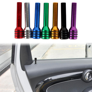 Universal Car Interior Auto Interior Trim Puerta de aluminio Cerradura DE SEGURIDAD Pin Barra de tracción Perno Perilla Botón Cubierta - Product Image 2