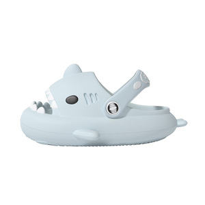 Sandalias Infantiles con Diseño <span class=keywords><strong>de</strong></span> Tiburón, Color Nuevo, con Tiras, para Primavera/Verano, Unisex, <span class=keywords><strong>de</strong></span> EVA, para Interiores y Exteriores, Perforadas - Product Image 5