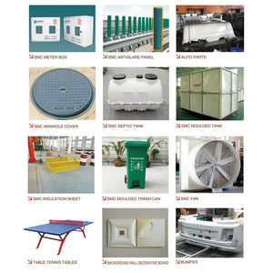 SMC foglio macchina fibra rinforzata polimero foglio in fibra di vetro prefondo che fa la macchina linea di produzione della macchina - Product Image 6