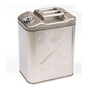 Réservoir à <span class=keywords><strong>essence</strong></span>, diesel, huile, carburant en acier inoxydable 201 épaissi 5L 10L 15L 20L 30L 35L 40L - Product Image 6