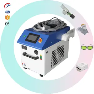 ZHONGCAN 2023 nouvelle machine de nettoyage laser à fibre portable de nettoyage d'oxyde métallique d'élimination de la rouille 1000w 1500w 2000w 3000w