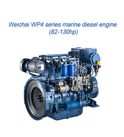 Moteur diesel marin Weichai Deutz WP4 avec bateau