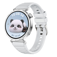 Bracelet en silicone à motif cristal de glace 18 mm One Click pour Huawei Watch GT5 41 mm et GT5 Pro 42 mm