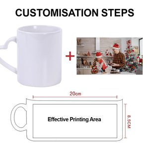 Tùy chỉnh vui Quà Tặng Mới lạ 11oz nhiệt nhạy cảm thăng hoa trống màu thay đổi gốm ma thuật cốc cà phê với trái tim xử lý - Product Image 4