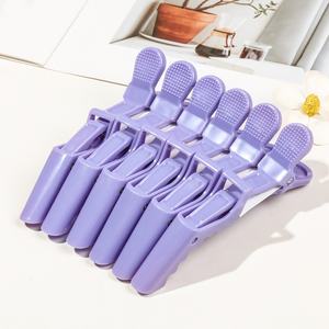 Özel Logo timsah saç klipleri şeker renk Salon kuaför araçları için saç ekleme ve berber tokalar - Product Image 2