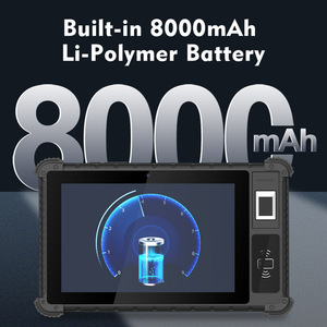 8 <b>Inch</b> IP65 Waterproof 4G LTE <b>Android</b> 13 Outdoor Front NFC Census <b>Tablet</b> PC With Biometric Fingerprint - Product Image 5