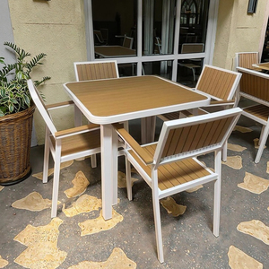 Wholesale Aluminum Table <b>Stackable</b> <b>Chairs</b> Set of Dining Table Customized Matching Table and <b>Chair</b> Set for Camping - Product Image 6