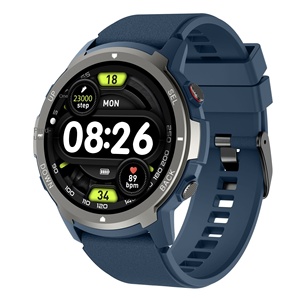 S52 Jam Tangan Pintar Detak Jantung Oksigen Darah Pemantauan Kesehatan Jam Alarm Panggilan Olahraga Tahan Air Layar TFT Tali Silikon - Product Image 2