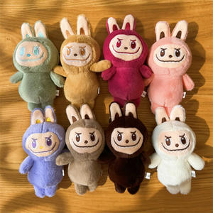 Botu en gros : Peluche Labubu mignonne, cadeaux de Noël, cadeaux pour enfants, pendentif de sac Labubu de <span class=keywords><strong>dessin</strong></span> <span class=keywords><strong>animé</strong></span>, jouet en peluche porte-clés pour machine à griffes pour poupée - Product Image 2