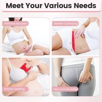 Compresse froide et chaude réutilisable en gel non toxique pour le périnée, coussin rafraîchissant pour soulager les douleurs post-partum et la réparation périnéale