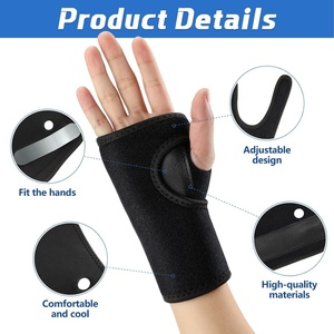 <span class=keywords><strong>Muñequera</strong></span> Deportiva Diaria <span class=keywords><strong>Nocturna</strong></span> con Soporte para el Sueño, Férula de Compresión, Correas Ajustables, Alivio del Dolor, Tendinitis, Fitness - Product Image 3
