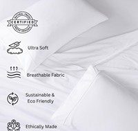 Parure de lit King Size en coton style américain à rayures géométriques et feuilles, certifiée OEKO-TEX, anti-poussière