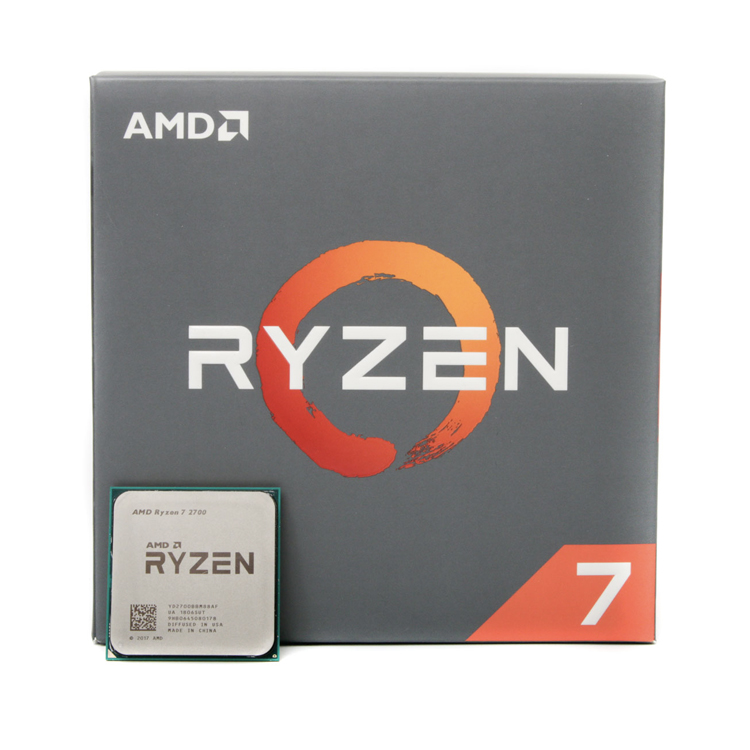 AMD Ryzen 7 2700 OEM CPU, 8-Core Processor with 3.2GHz Base Clock