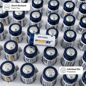 Batterie au lithium liquide LiCoO2 PANWAY ER14335 3,6 V 1650 mAh, remplacement 2/3AA pour compteur intelligent TL-5955 SL-761, détecteur de gaz - Product Image 6