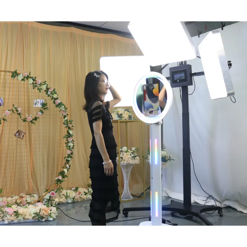 Professionals led video ledpanel fotografo studio light live streaming equipment standkit di illuminazione fotografica