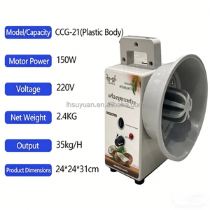 Máquina automática para rallar coco y moler pulpa <span class=keywords><strong>de</strong></span> coco para panaderías y pastelerías, bajo nivel <span class=keywords><strong>de</strong></span> ruido - Product Image 4