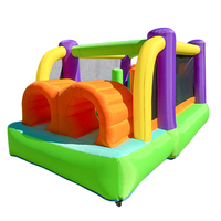 Château gonflable Oxford Premium avec parcours d'obstacles, pour intérieur et extérieur, idéal pour la maison et les zones de jeux pour enfants en centre commercial