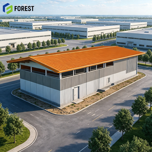 Almacén Logístico de Acero Prefabricado de Grado Industrial, Depósito de Almacenamiento Comercial de Alta Resistencia - Product Image 1