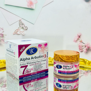 Crème pour le visage au collagène Alpha Arbutin X3 50g - Blanchissante, hydratante, anti-âge, éclaircissante et anti-rides - Product Image 1