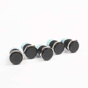 Nút Ấn Kim Loại 16Mm Công Tắc Nhôm Oxit Đen Chống Nước Với Khóa Chốt Tạm Thời Khóa Xe Tự Động Khóa Lại 16HX.BK - Product Image 3