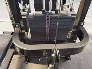 Equipo de Gimnasio Comercial Directo de Fábrica, Máquina de Entrenamiento de Fuerza Multifuncional de Acero Ajustable de 4 Estaciones para Pecho y Espalda - Product Image 5