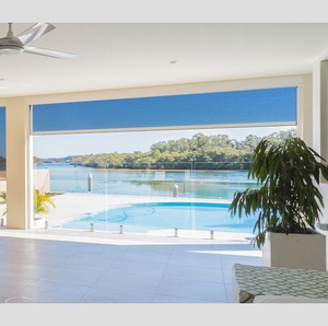 Personnalisé, stores roulants pour l'extérieur, vent, balcon, stores motorisés, auvent rétractable, fermeture éclair, piste - Product Image 3