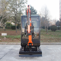 Mini-excavatrice de 2,0 tonnes, machine de terrassement haute performance, excavatrice compacte sur chenilles à vendre