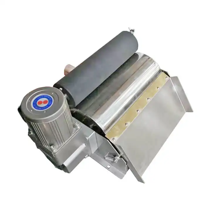 Moedor de refrigerante separador magnético para a remoção de metais não ferrosos a partir de usinagem, separador magnético da polia para a máquina de moer