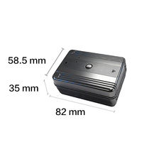 Mini Rastreador GPS Inalámbrico 4G LTE AGPS GLONASS GSM WiFi a Prueba de Agua, Localizador de Vehículos Antirrobo para Motocicletas y Camiones, Aplicación Android y PC