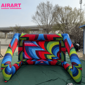 Portería de Fútbol Inflable para Fiestas, Accesorios Personalizados para Juegos de Fútbol y Portería de Fútbol Portátil - Product Image 1