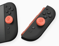 2026R pour 2 NS2 – Ensemble de 2 poignées en silicone pour manettes avec capuchons de joystick imprimés en 3D et protections de joysticks – Accessoires de jeu