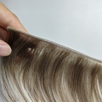 Extensions de cheveux naturels Butterfly Weft, fines, invisibles, douces, Genius Weft, cheveux vierges, qualité salon, double tirage