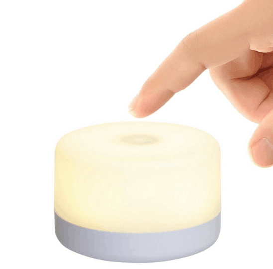 Светодиодный ночник, сенсорный неполярный диммер, заряжаемая Сенсорная лампа, Энергосберегающая светодиодная лампа для спальни