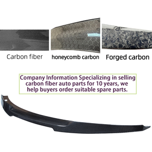 สปอยเลอร์หลังคาร์บอนไฟเบอร์ทรง M4 สำหรับรถยนต์ BMW ซีรีส์ 4 G22 Coupe/M4 G82 ปี 2020-2025 - Product Image 4