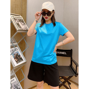 IStapromo Gifts T-shirt pour homme à manches courtes en polyester tricoté, design personnalisé, couleur unie, coupe classique, anti-boulochage, séchage rapide - Product Image 6