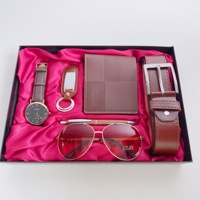 Conjunto de relojes de movimiento mecánico EYKI personalizados, reloj automático con correa de cuero, conjunto de pulsera de cuero para hombre