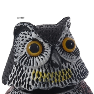 ตัวไล่นกแบบหมุนได้ เสียงนกฮูก ป้องกันและไล่สัตว์รบกวน สำหรับสวน แบบเคลื่อนที่ได้ มีเสียงทั่วไป - Product Image 6