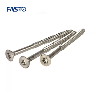 Tornillo <span class=keywords><strong>de</strong></span> Cubierta <span class=keywords><strong>de</strong></span> Acero Inoxidable SS304 A2 con Cabeza Torx y Punta Tipo 17 para Terrazas <span class=keywords><strong>de</strong></span> Madera - Product Image 4