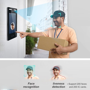 Wifi Video Doorbell Camera Tuya Smart Home Apartment Wifi Visual Peephole <b>Door</b> Face Recognition Video Touchscreen Display 10-inc - Product Image 6