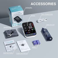 Personnalisation en Usine Bras de Tensiomètre Automatique, Tensiomètre Électronique, Appareil de Surveillance de la Pression Artérielle